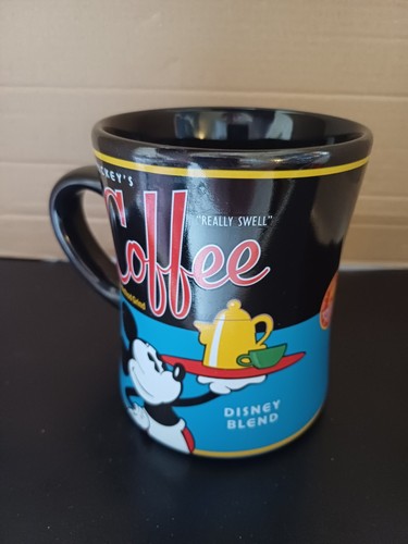 Mickey's Coffee Disney Blend Theme Perks Really Swell Mug Oversize Thailand - Picture 3 of 5