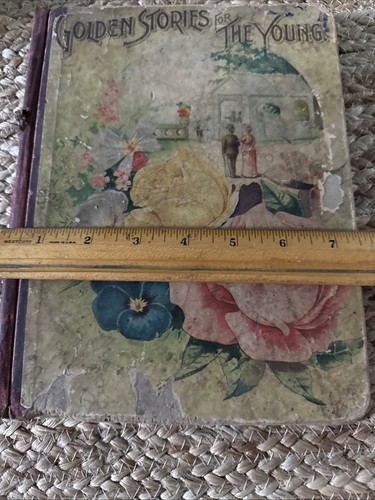 Vintage Golden Stories For The Young Late 1800s Children’s Book - Picture 14 of 14