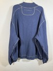 Tommy Bahama Sweater 1/4 Zip Reversible Mens Pullover - See Measurement Photos — photo 4