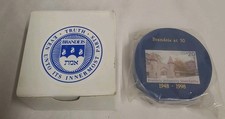 1948-1998 Stamp BRANDEIS UNIVERSITY at 50 20 CENT Usen Castle Glass Display Case