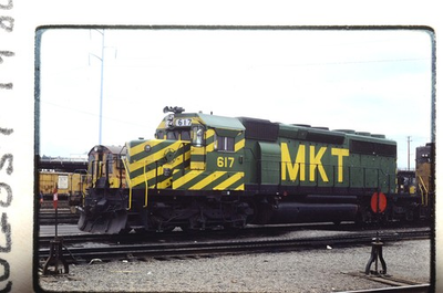 #ad #ad MKT 617 portland or aug 80 original 35mm kodak train photo slide $8.00