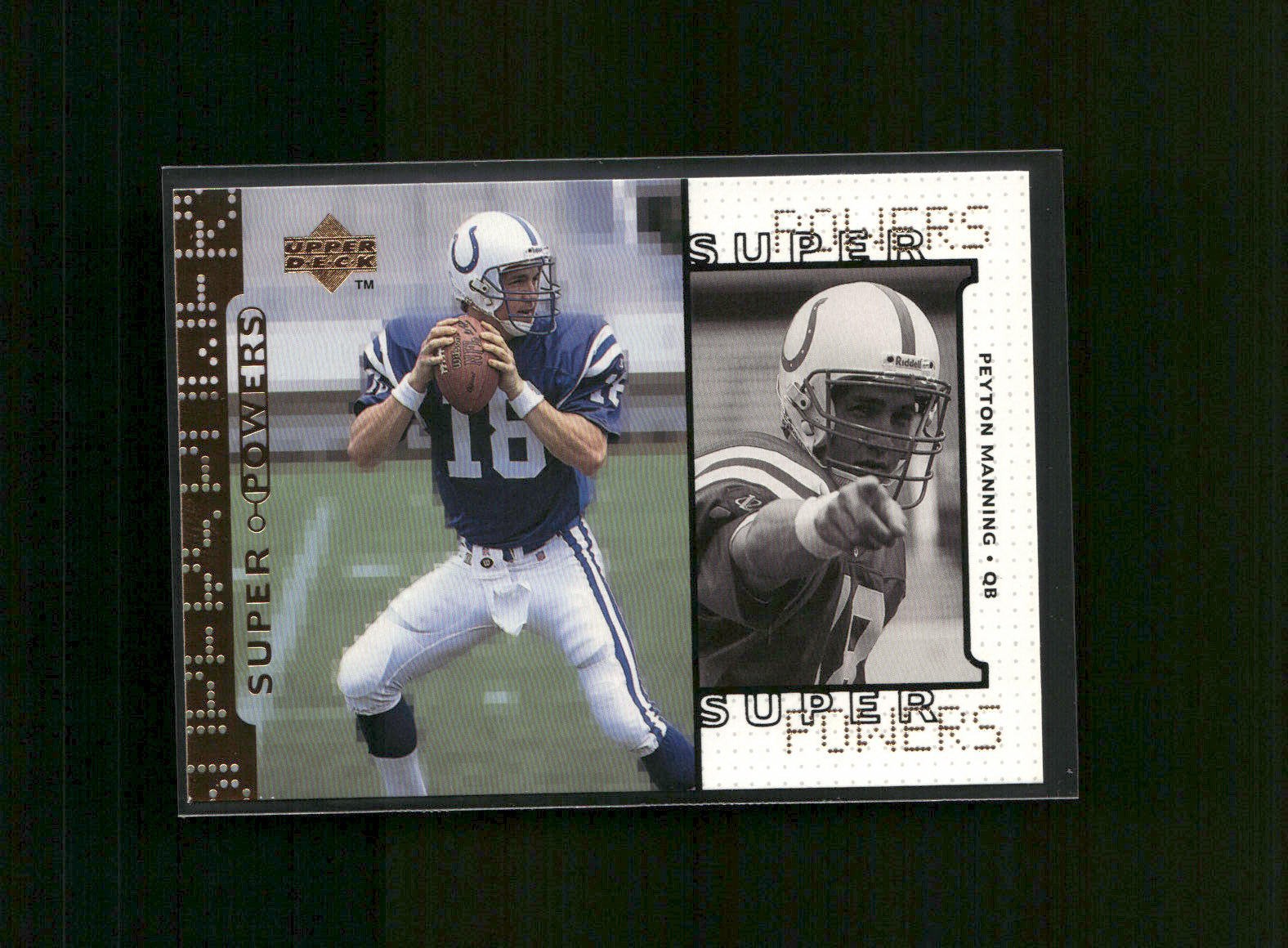 1998 Upper Deck #S16 Peyton Manning Super Powers