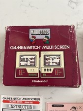 Nintendo Game & Watch Mario Bros Boxed 1983 Multi Screen - MW-56. Mint Condition
