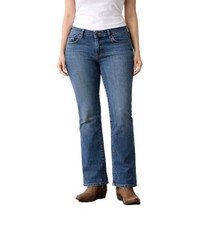 Levi  s 515 Bootcut Jeans Women  s Size 10 Short Stretch Medium Wash Classic Denim