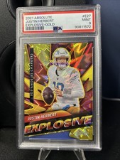 2021 Absolute Justin Herbert Explosive-Gold