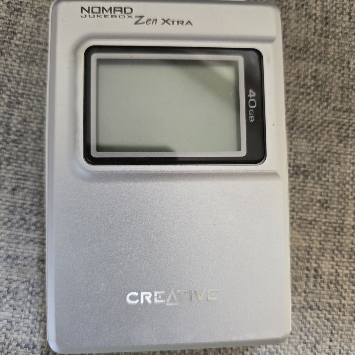 Rare Vintage Creative Nomad Jukebox Zen Xtra MP3 – Iconic Early