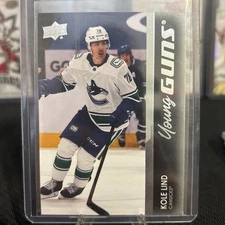 2021-22 Upper Deck Series 1 - Young Guns Kole Lind #247 (RC)