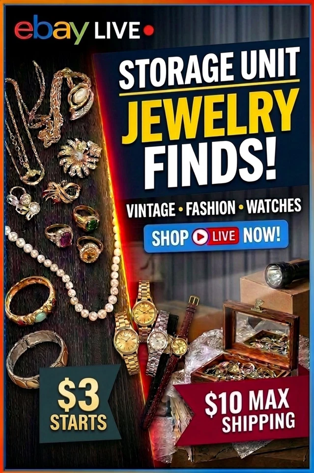 Storage Unit Jewelry Finds $3SB - Fashion Jewelry & Watches - 1st eBay live