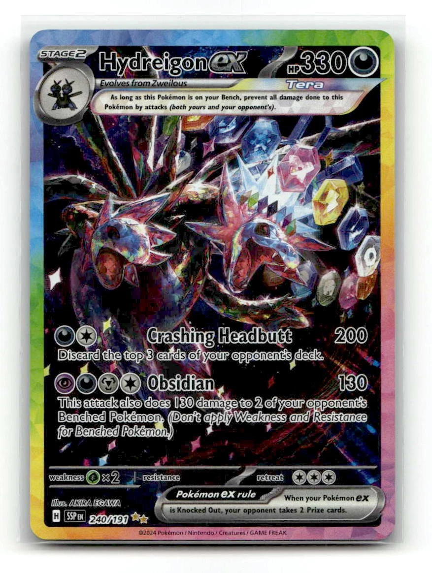 Hydreigon Ex 240/191 Sv08: Surging Sparks for sale | eBay