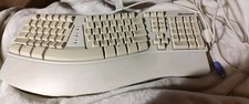 Microsoft Natural Keyboard Elite X03-51764 Ergonomic Wired Keyboard PS/2 Vintage