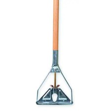 Tough Guy 1Tza7 60" Slide On Wet Mop Handle, Natural, Wood