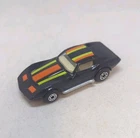 Matchbox Lesney Superfast No62 CORVETTE in BLACK with NO MODEL NUMBER to base
