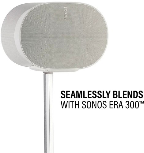 Soporte de altavoz ajustable Sanus WSSE3A1-W2 para Sonos Era 300 - Blanco - Imagen 6 de 6