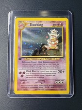 Pokémon Slowking Neo Genesis English 14/111 Holo First Edition 1st MP