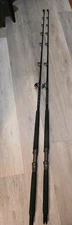 2 6' Offshore Angler Ocean Master Heavy One Piece Rods W Roller Guides And Tip