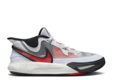 Nike Kyrie 8 GO GS White University Red Black Kids Size 5Y DQ8076-100