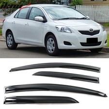 Fits 07-13 Toyota Yaris Xp90 Sedan Mugen Style Acrylic Window Visors 4pc Set
