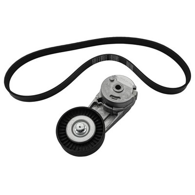 Serpentine Belt Drive Component Kit for Chevy Orlando HHR Saab 9-3 Pontiac G5