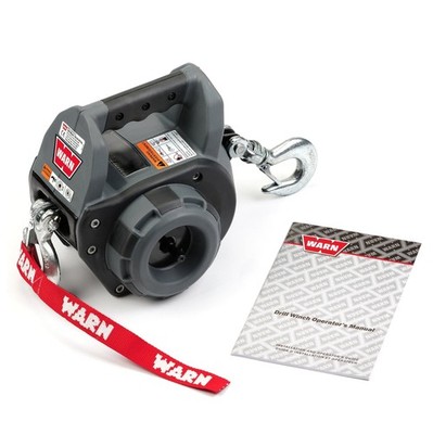 Warn Drill Winch 750lb Heavy Duty Portable Wire Rope Hoist Electric Pulling Tool