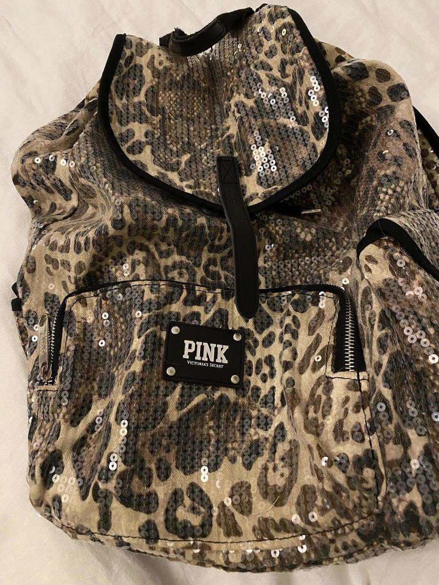 Victoria Secret Love Pink Canvas Exterior Backpack Bags  display picture 2