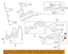 Cadillac GM OEM 04-07 CTS Engine Appearance-Engine Cover 12577903