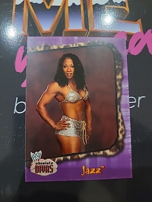Topps WWE Jazz Girls On Fire Absolute Divas Wrestling Trading Card