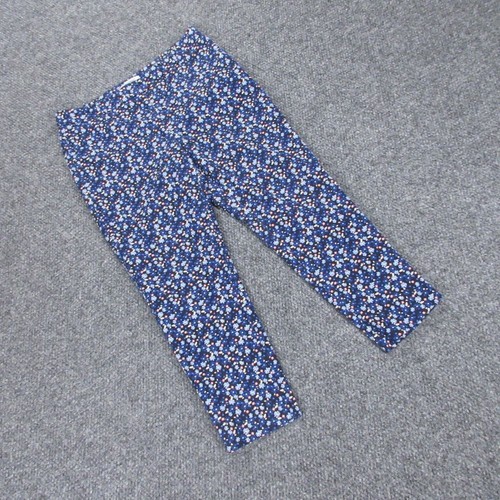 White House Black Market Damenhose 12 blau Blumen schmal Knöchel 34 x 26,5 * - Bild 2 von 23