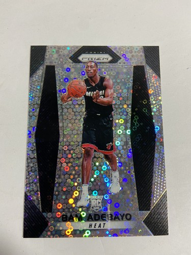 Lot Of (5) 2017-18 Bam Adebayo Panini Prizm Fast Break Disco RC Rookie - Picture 5 of 11