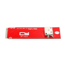 PCI-E 3.0 M.2 M-key to Oculink SFF-8612 SFF-8611 Host Adapter for Nvme SSD 2260