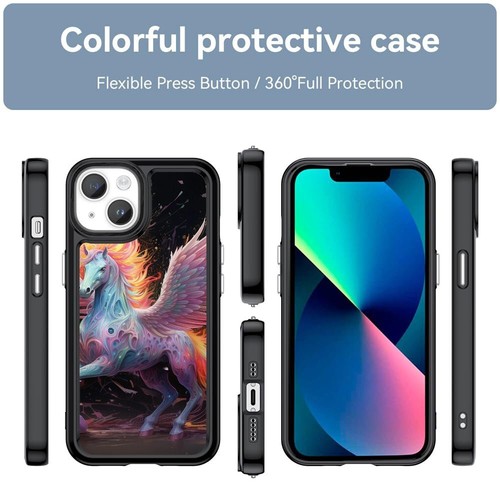 stunning unicorn powerful For Samsung Galaxy Z Fold Flip 3 4 5 6 Anti skid Cover - Picture 18 of 25