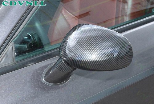 Cubierta de espejo retrovisor exterior de fibra de carbono ABS para Dodge Challenger 09-23 - Imagen 4 de 11