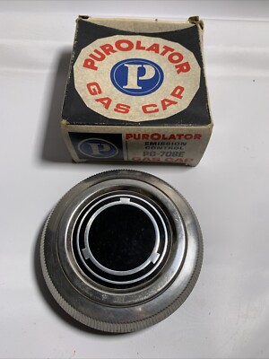 New NOS Purolator PG-708E Fuel Gas Tank Cap Ford Maverick Mustang Original Box