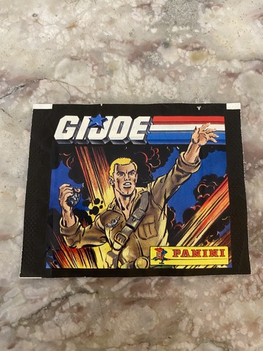 UNE POCHETTE BUSTINA PANINI NEUVE ET PLEINE GI JOE GIJOE VERSION EURO 1987