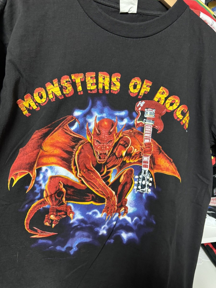 MONSTETS OF ROCK 1991 Tシャツ　当時モノ Monsters of Rock 1991 Vintage T-Shirt Donington Park Single Stitch