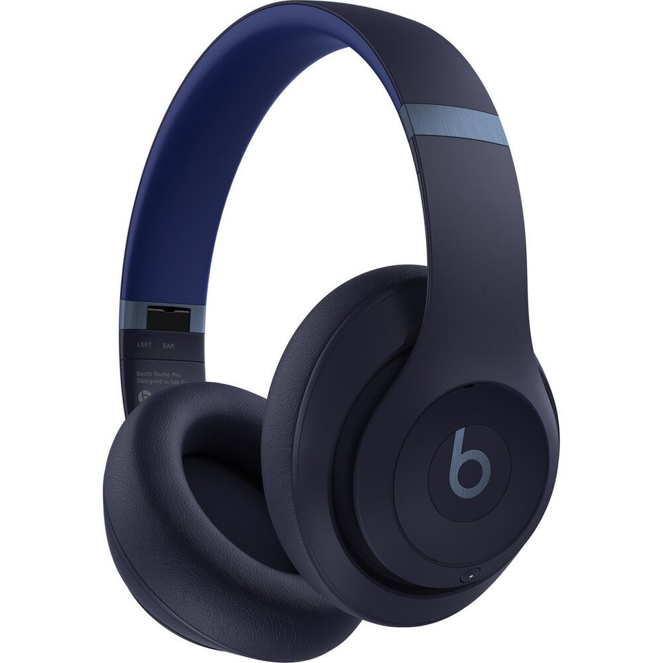 Beats by Dr. Dre Studio Pro Wireless OverEar Headphones (Navy) Bundle