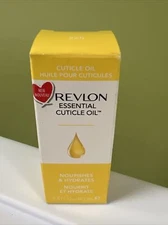 REVLON Essential Cuticle Oil, Nourishing & Hydrates, 0.5 fl.oz., NEW!