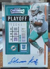 2020 Panini Contenders Playoff Ticket /99 Solomon Kindley #228 Rookie Auto RC