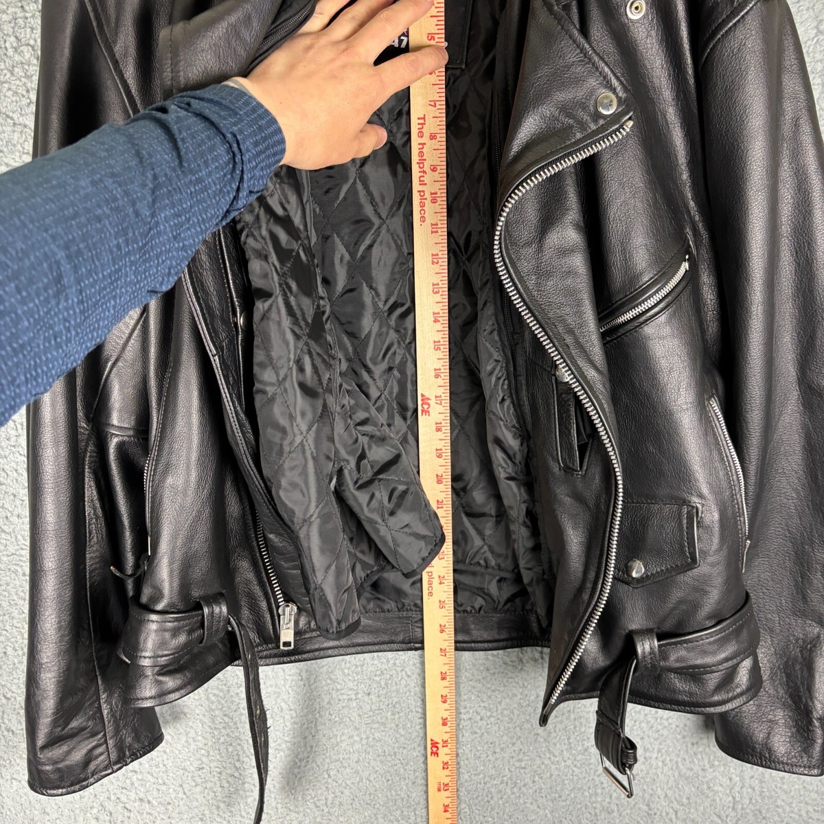 ALLSTATE LEATHER ダブルライダースジャケット サイズ52 ALLSTATE LEATHER ダブルライダースジャケット サイズ52