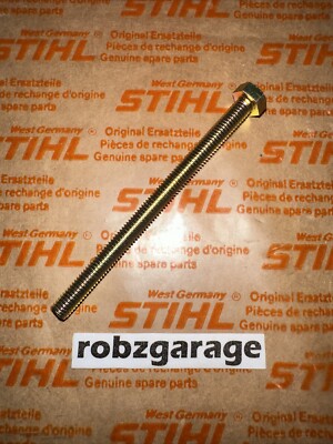 OEM STIHL FS90/AV FS96 MUFFLER BOLT HS81 R HS86 T FLANGE BOLT 9007-319-1140 -B24