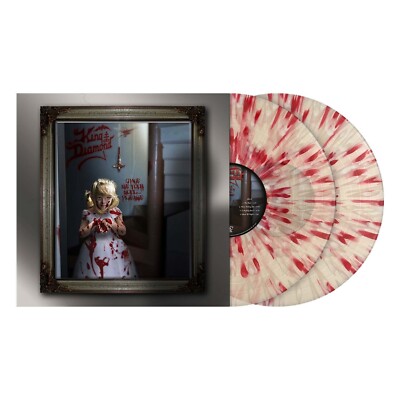 King Diamond 'Give Me Your Soul.. Please' 2x12'' Clear Red Splatter Vinyl - NEW