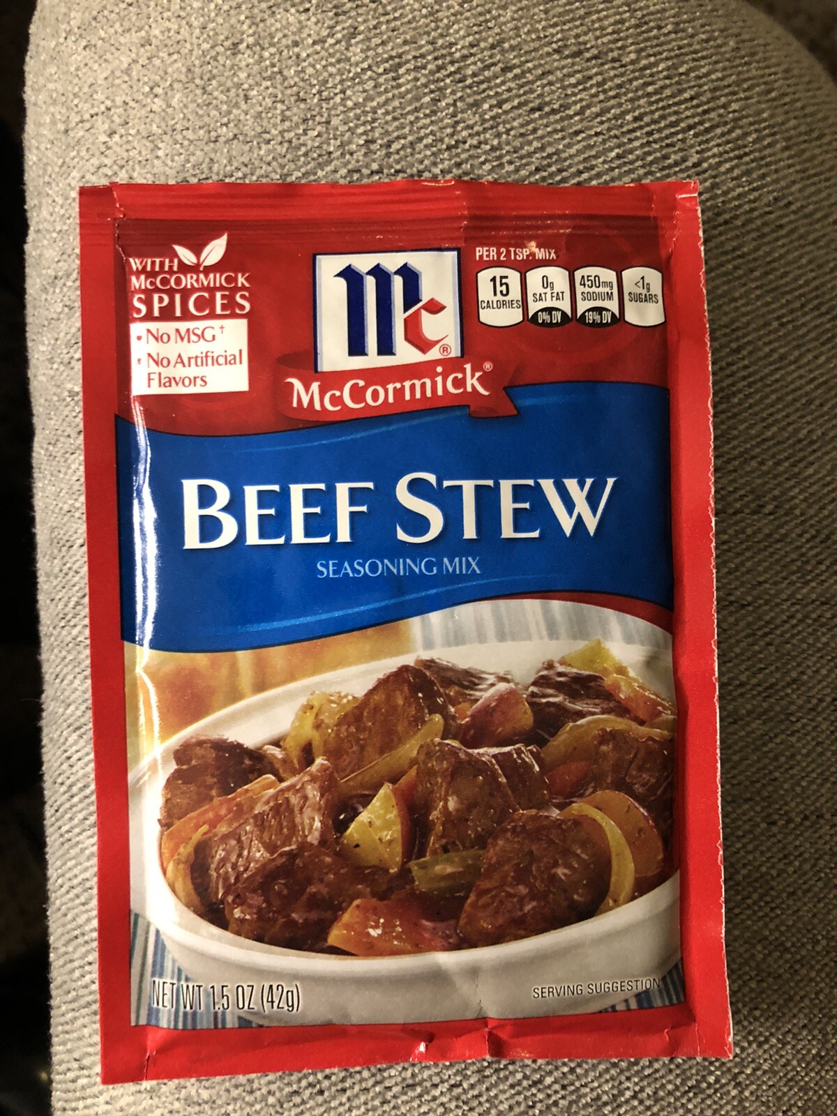 McCormick Beef Stew Seasoning Mix 1.5 OZ New In Package 52100043609 eBay