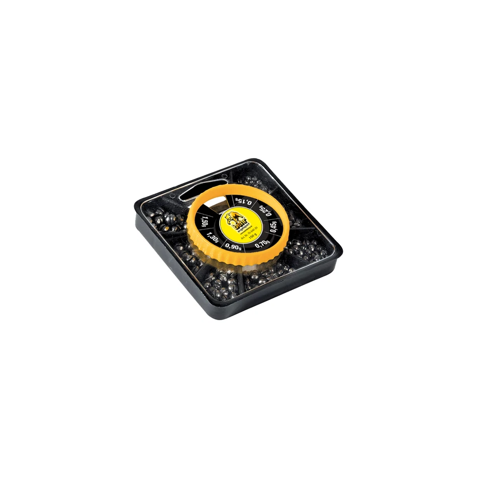 Klemmblei Angelblei Bleiverteiler Blei Schrotblei Angelzubehör Bleischrot 150g - Bild 2 von 2