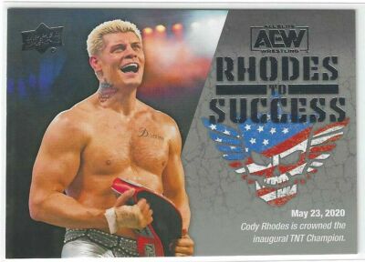 Cody Rhodes 2021 All Elite Wrestling AEW First Edition Rhodes to