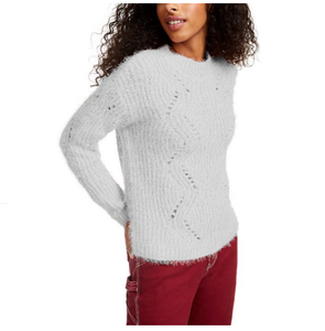 juniors white sweater