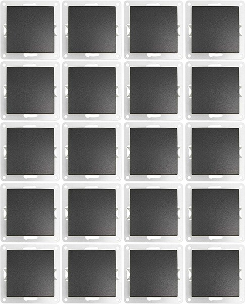 Wechselschalter Mcpower Flair, 250V~/10A, Up, Anthrazit, 20Er-Pack-image