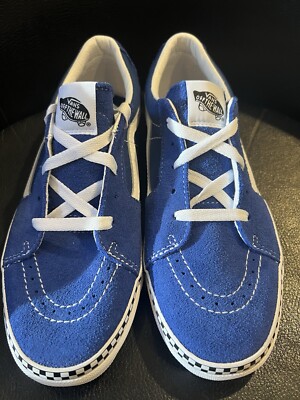 Vans Old Skool Off the Wall Light Blue Low Top Sneakers Shoes U.S Junior 7