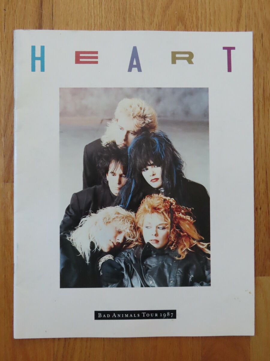 Nancy Wilson & Ann Wilson Signed Heart Bad Animals Album Vinyl Proof COA Autographed Nancy Wilson & Ann Wilson Signed Heart Bad Animals Album Vinyl Proof COA Autographed
