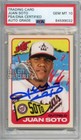 Juan Soto 2021 Topps Project 70 Autograph Card #161 PSA/DNA 10