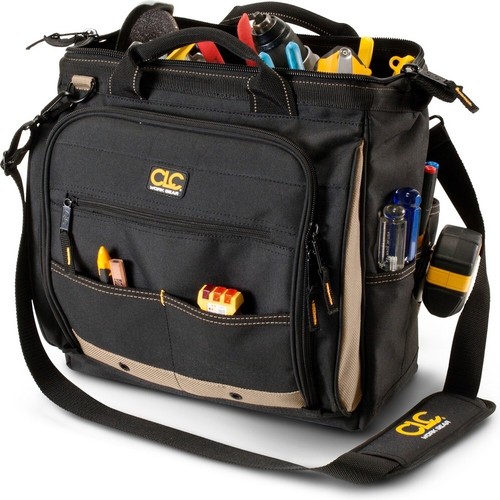 CLC Werkzeugtasche mit zahlreichen Einsteckfächern Schwarz-Medium - Picture 6 of 7