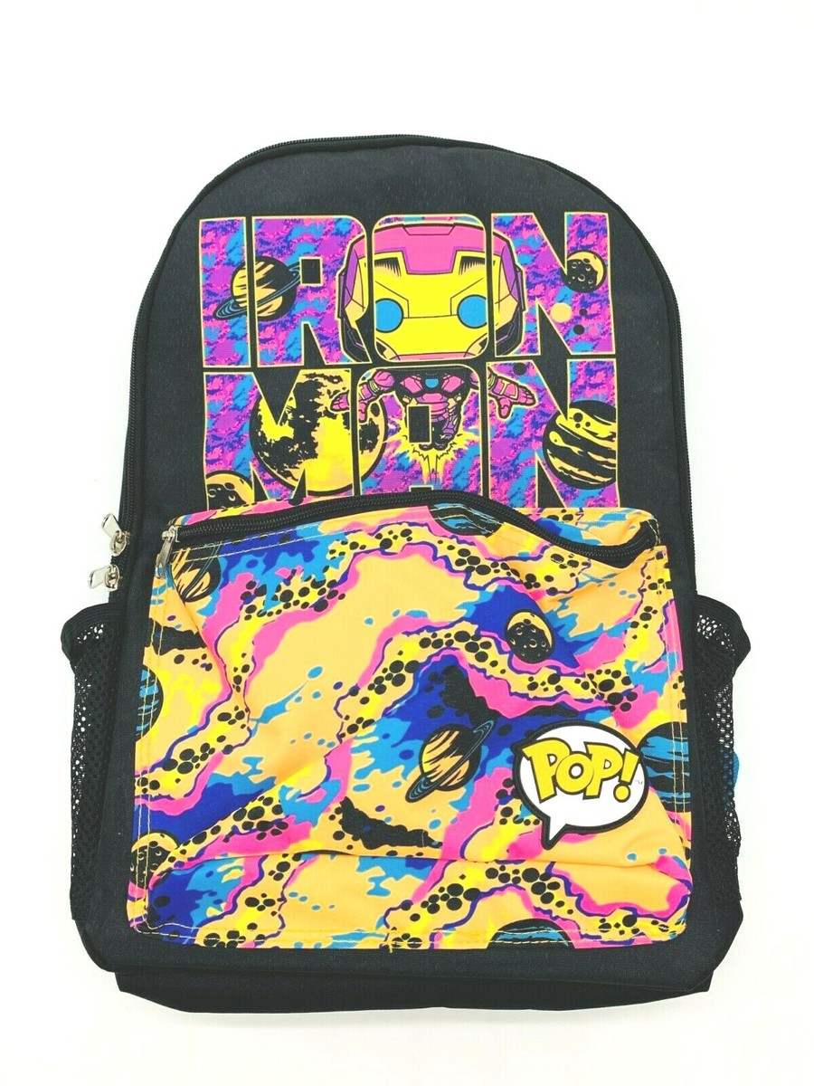 Funko Pop Marvel Iron Man Blacklight Backpack Target 
